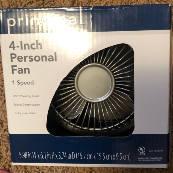 Never opened personal fan in box - Picture 1 of 5